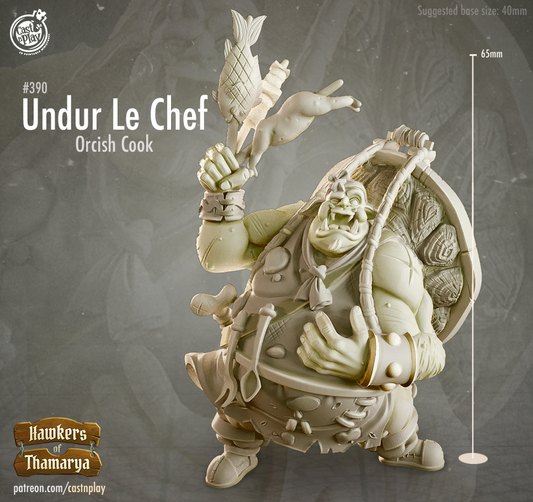 Undur's Dire Pig - The Print Tavern D&D RPG Miniature