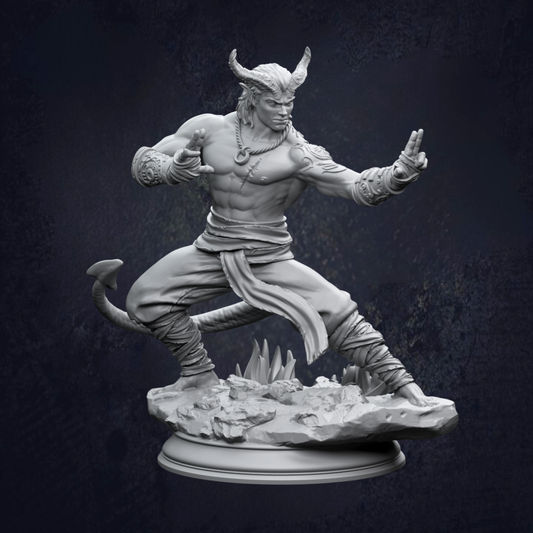 Verek Tiefling Monk