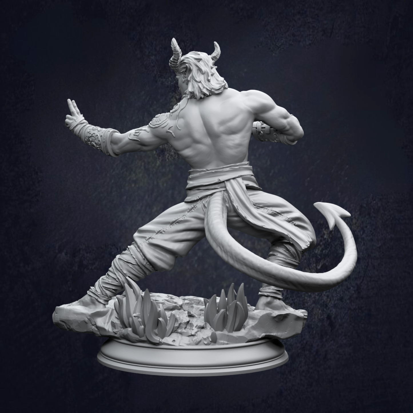 Verek Tiefling Monk