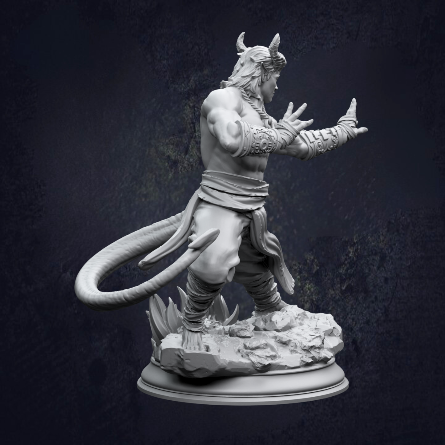 Verek Tiefling Monk