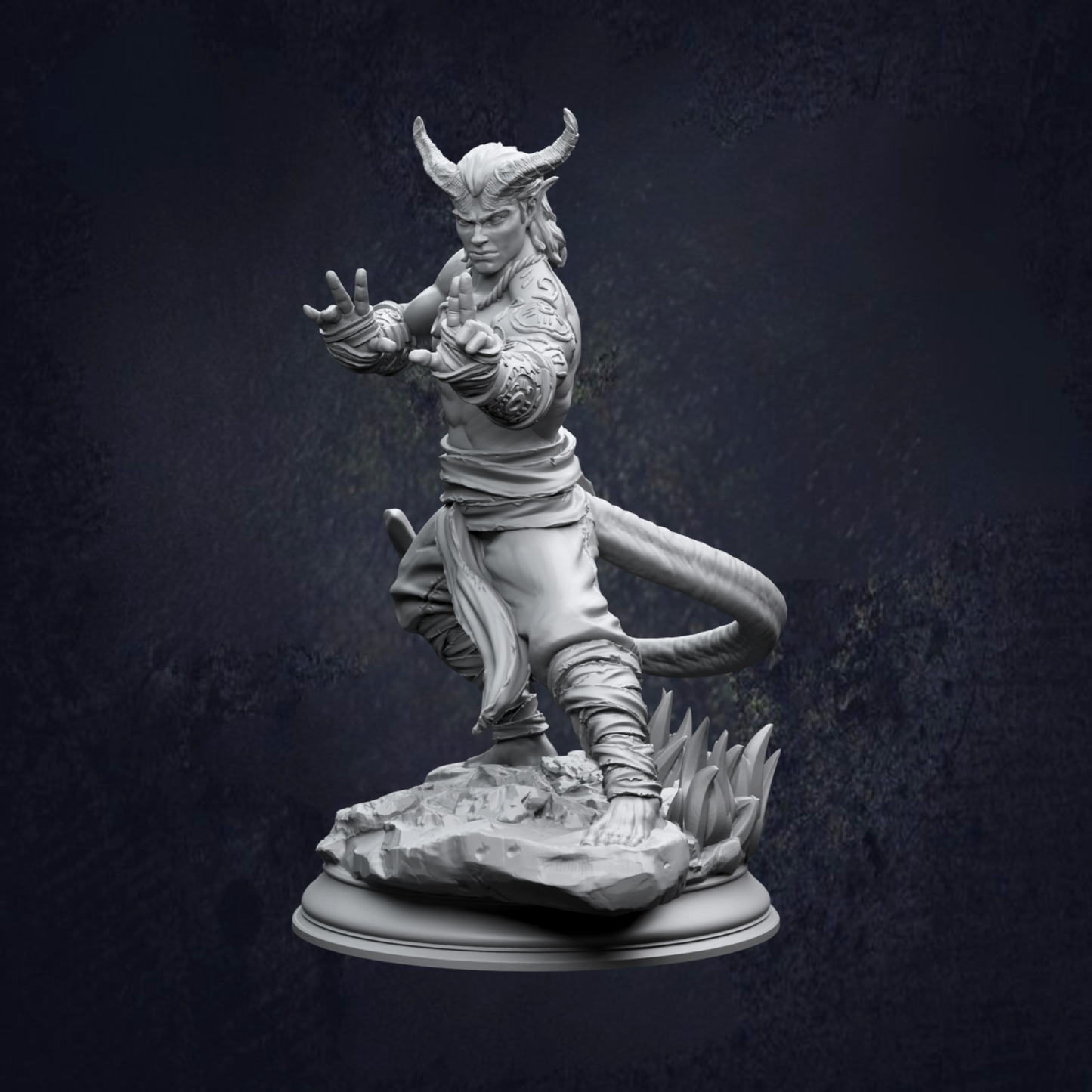 Verek Tiefling Monk