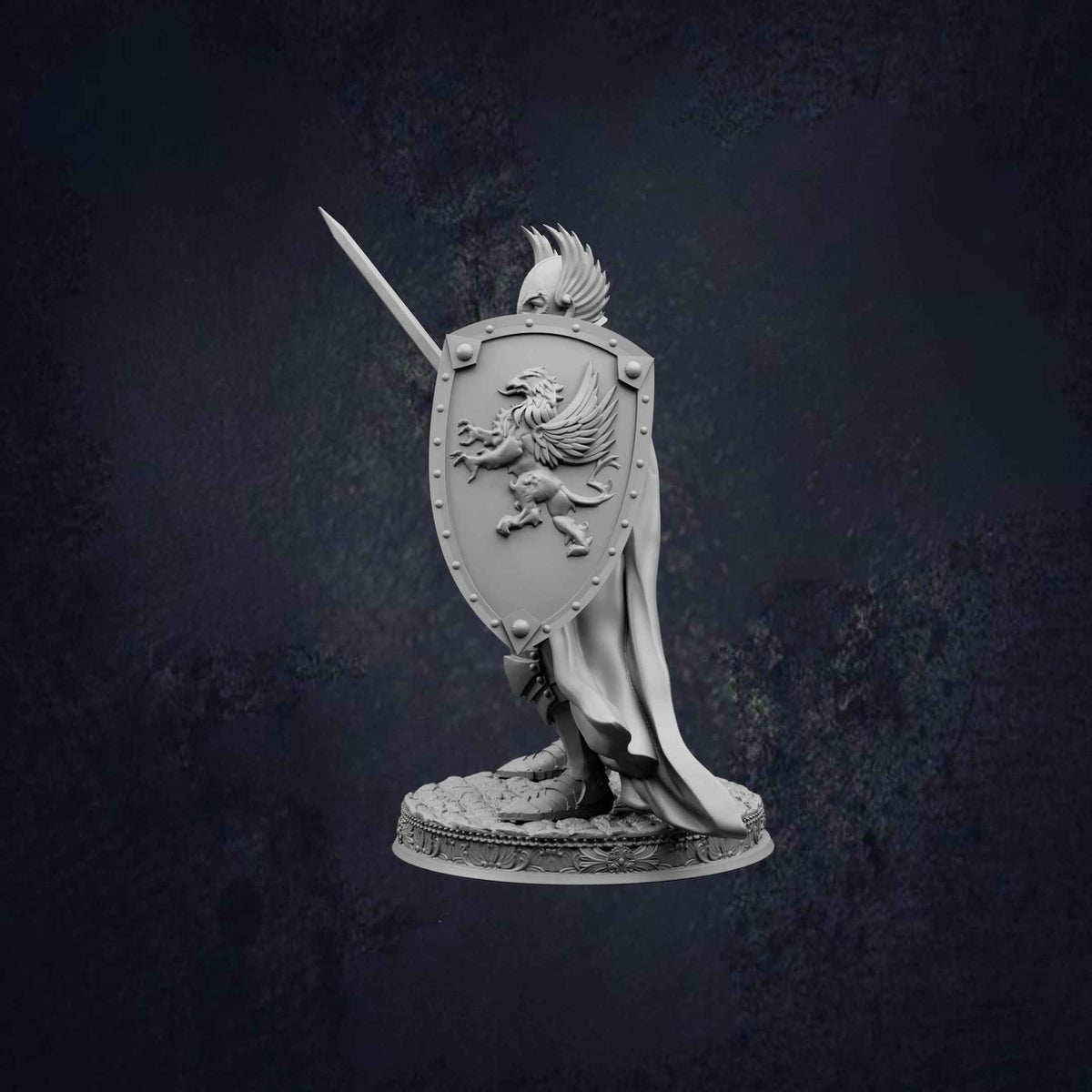 Male Human Paladin Sergeant Silus