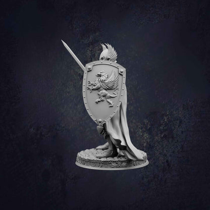 Male Human Paladin Sergeant Silus