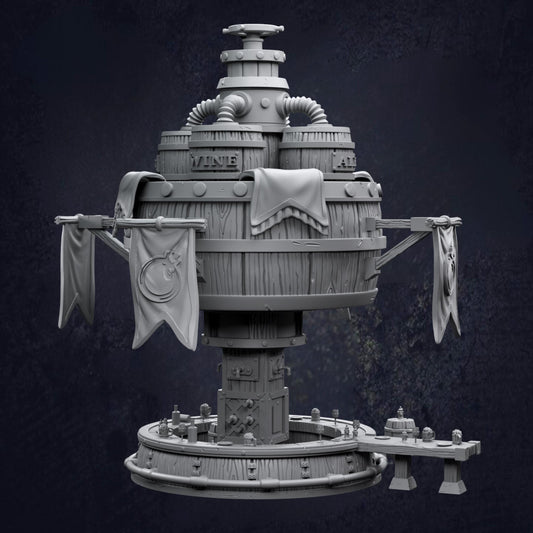 A large Adventurer’s Guild Bar RPG terrain ideal for D&D and tabletop games. Suitable for guild hall terrain, dnd tavern, bustling inn or adventurer headquarters.