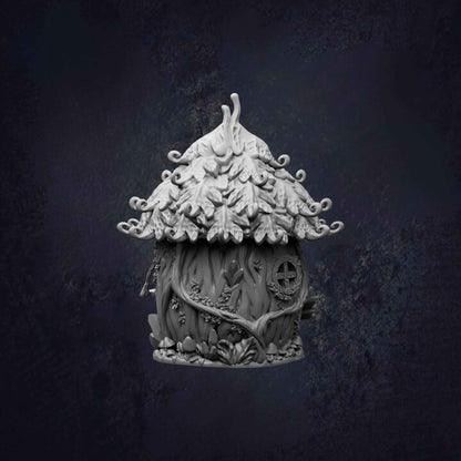 Leaf House - Fantasy Woodland Cottage RPG Terrain