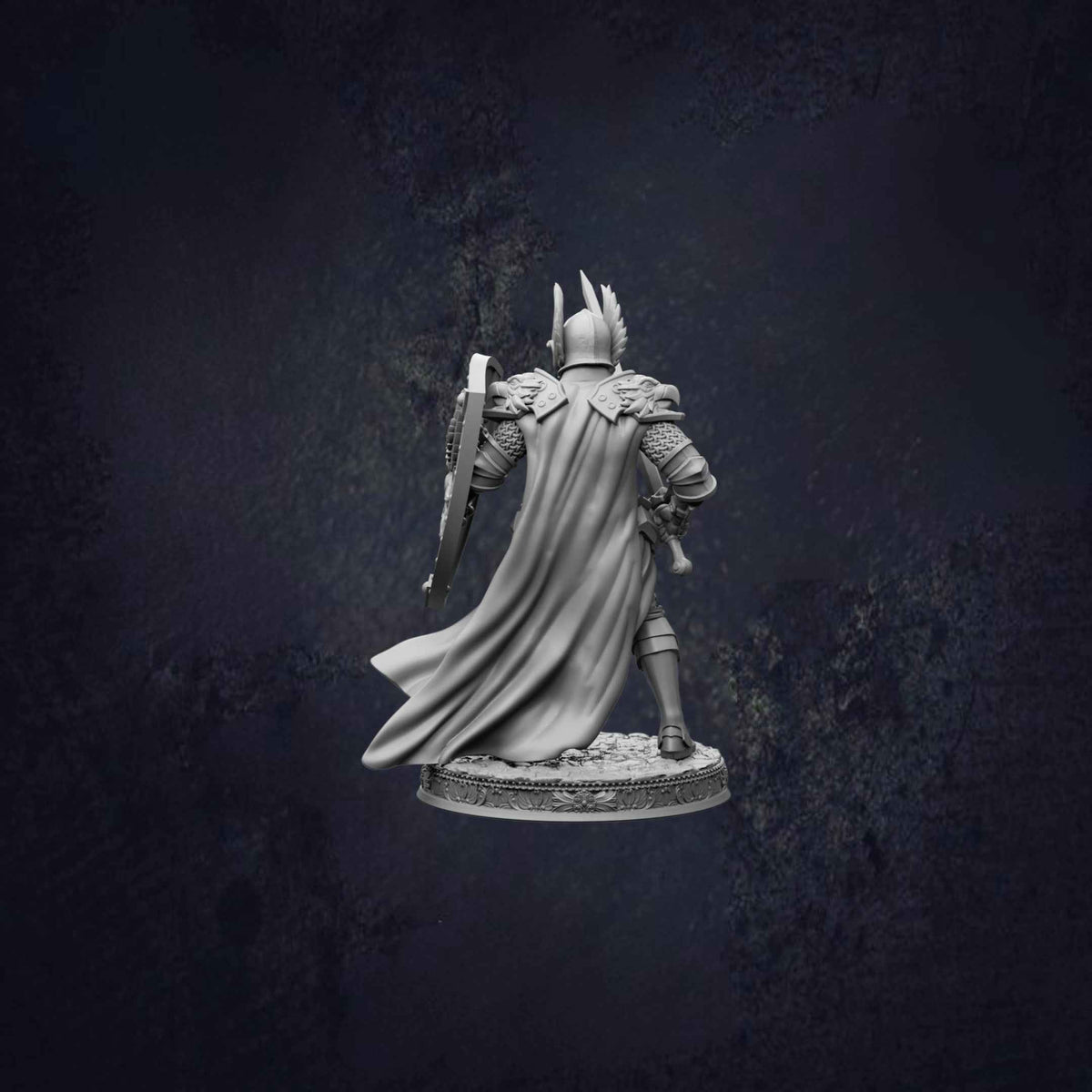 Male Human Paladin Sergeant Silus