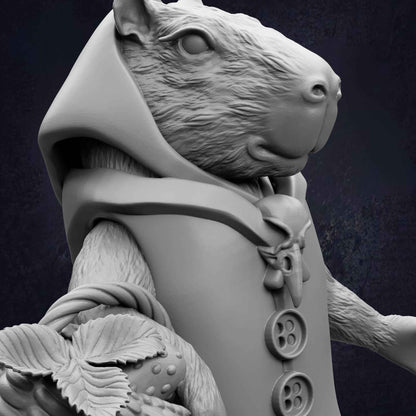 Capybara Forager - Storybook NPC Miniature