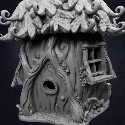 Leaf House - Fantasy Woodland Cottage RPG Terrain
