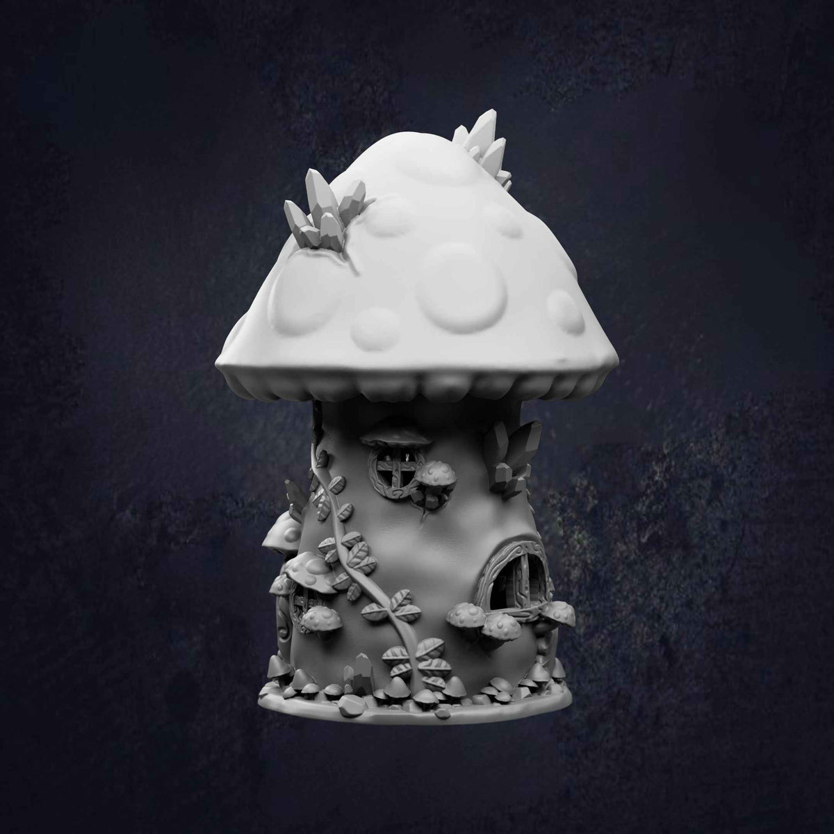 Mushroom House - Fantasy Woodland Cottage Terrain