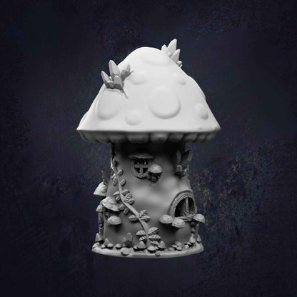 Mushroom House - Fantasy Woodland Cottage Terrain