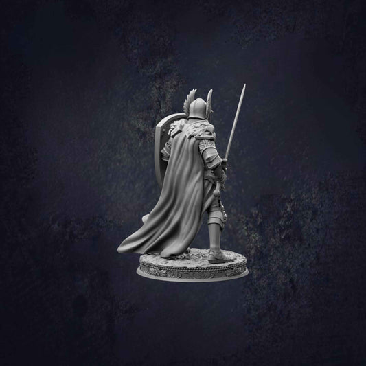 Male Human Paladin Sergeant Silus