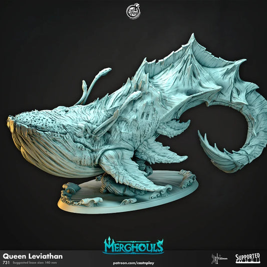 Queen Leviathan - The Print Tavern D&D RPG Miniature