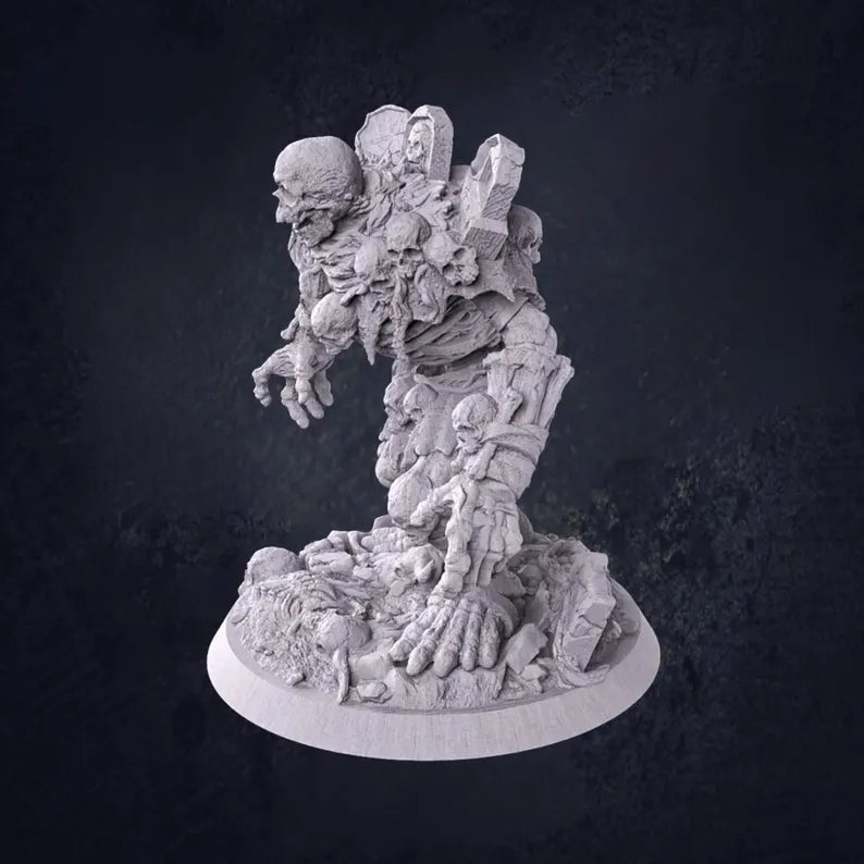 Tombstone Golem - The Print Tavern D&D RPG Miniature