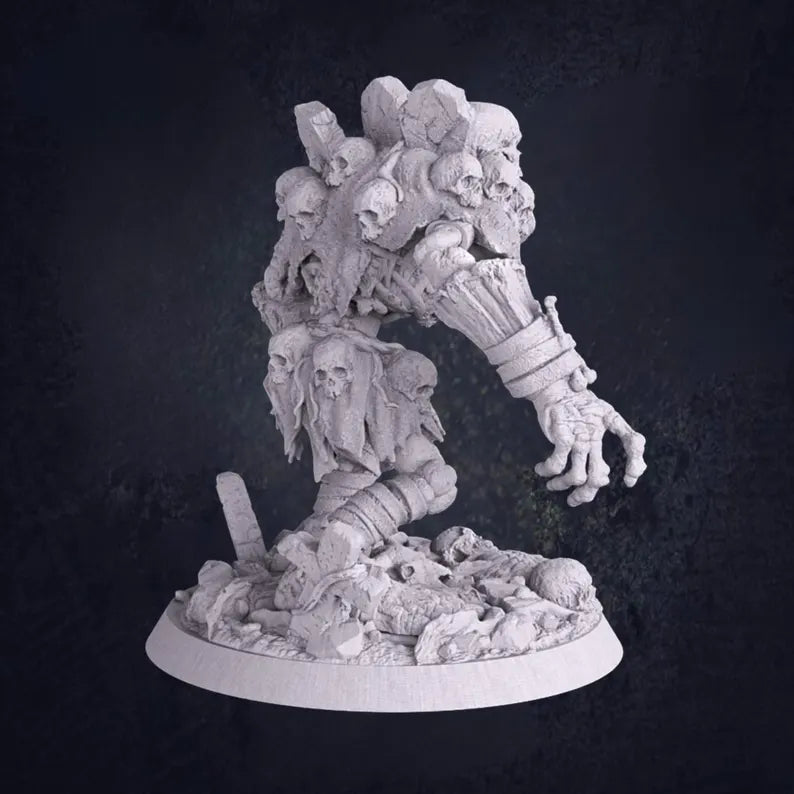 Tombstone Golem - The Print Tavern D&D RPG Miniature