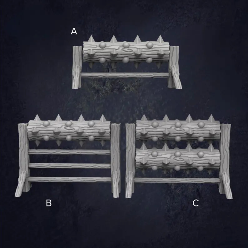 Spikey Log Training Obstacle