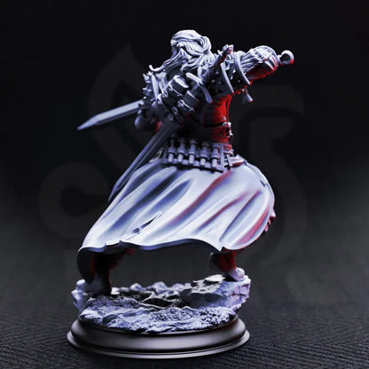 Vampire Hunter Mortimer - The Print Tavern D&D RPG Miniature