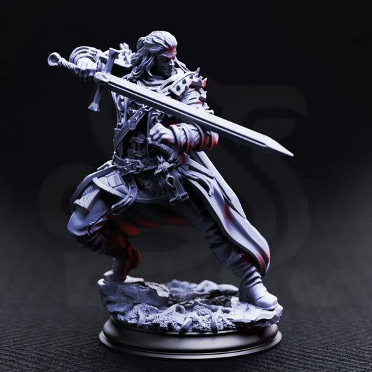 Vampire Hunter Mortimer - The Print Tavern D&D RPG Miniature