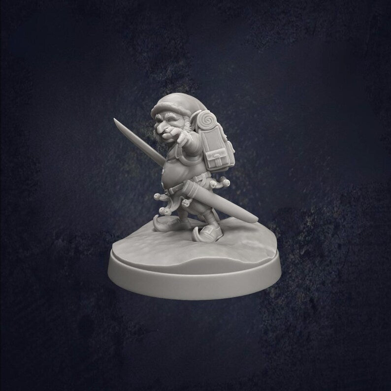 Christmas Elves - The Print Tavern D&D RPG Miniature