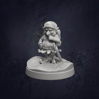 Christmas Elves - The Print Tavern D&D RPG Miniature