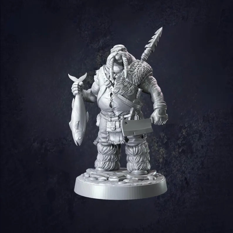 Walrusk Ruskan Fisherman