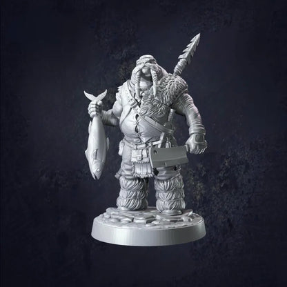 Walrusk Ruskan Fisherman