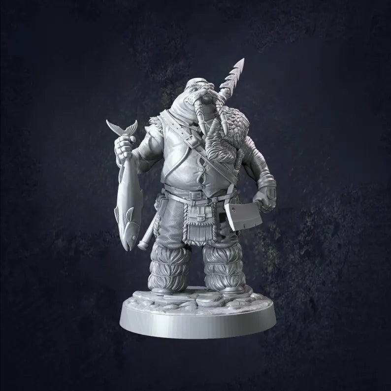 Walrusk Ruskan Fisherman