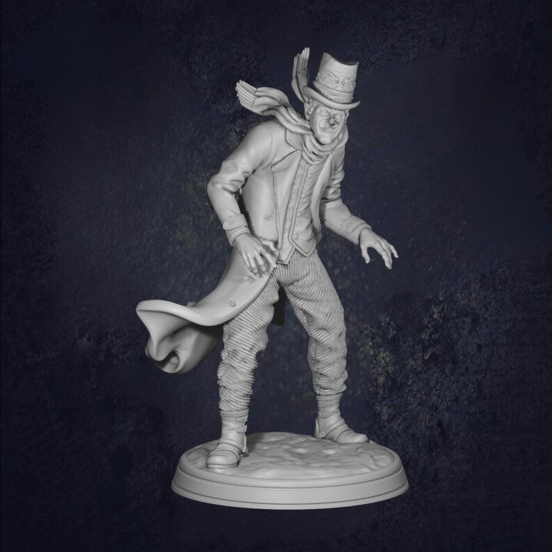 Frosty Scrooge the Christmas Thief - The Print Tavern D&D RPG Miniature