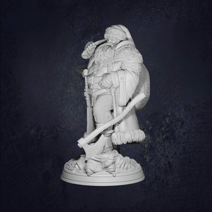 Big Daddy Santa Barbarian