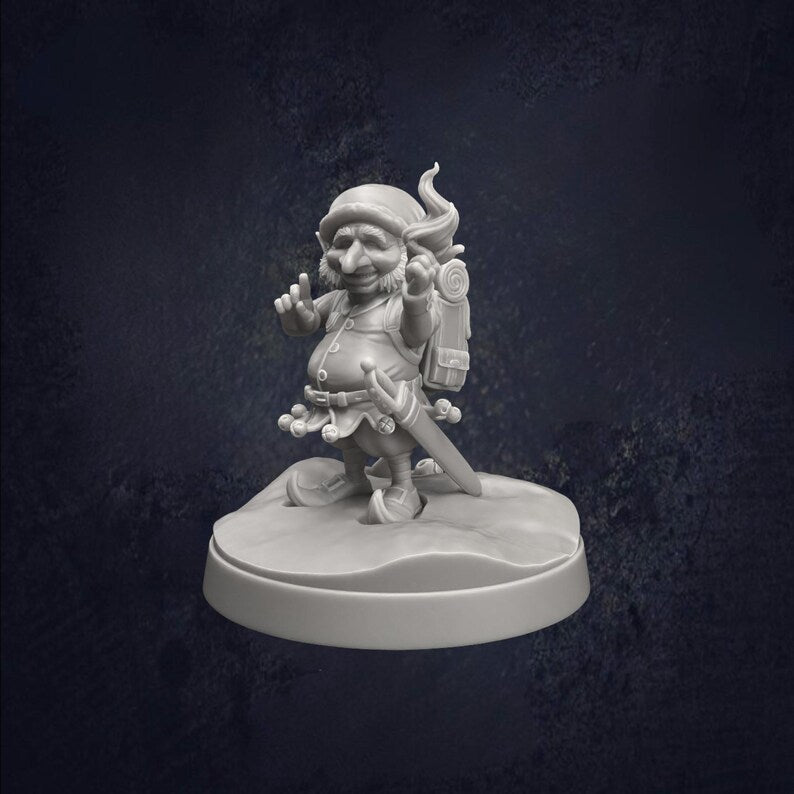 Christmas Elves - The Print Tavern D&D RPG Miniature