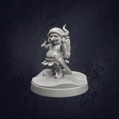 Christmas Elves - The Print Tavern D&D RPG Miniature