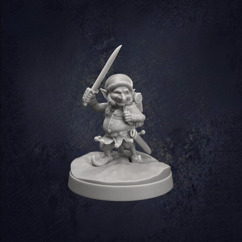 Christmas Elves - The Print Tavern D&D RPG Miniature
