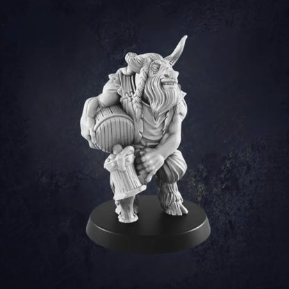 Minotaur Male Bartender