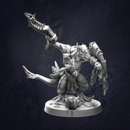 Saurian Ranger Banaag Fletchers - The Print Tavern D&D RPG Miniature
