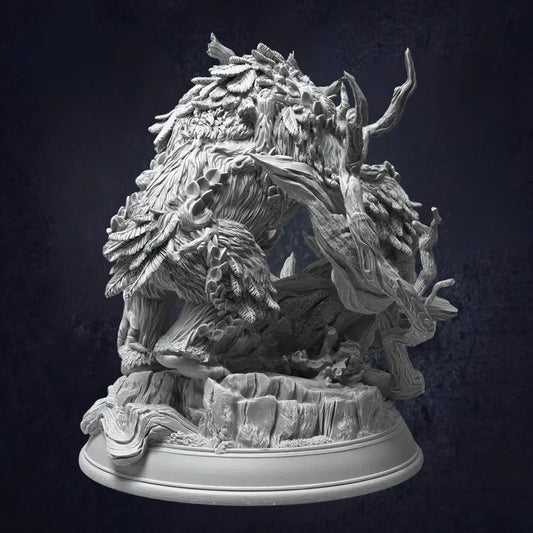 Fey Owlbear Firalyn - The Print Tavern D&D RPG Miniature