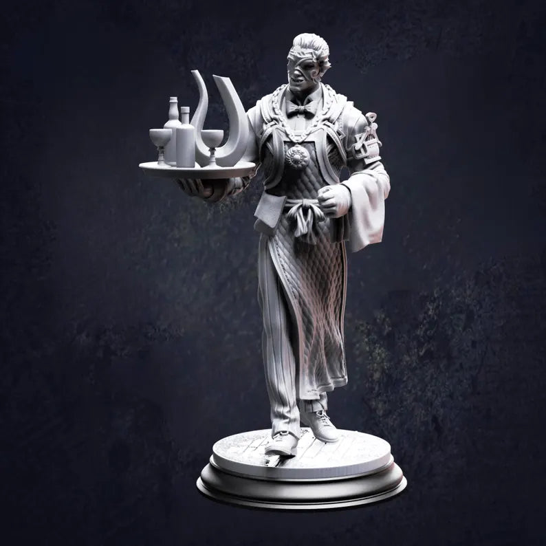Vampire Butler Aimar - The Print Tavern D&D RPG Miniature