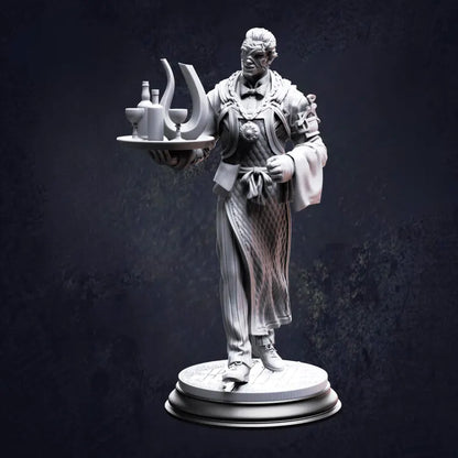 Vampire Butler Aimar - The Print Tavern D&D RPG Miniature
