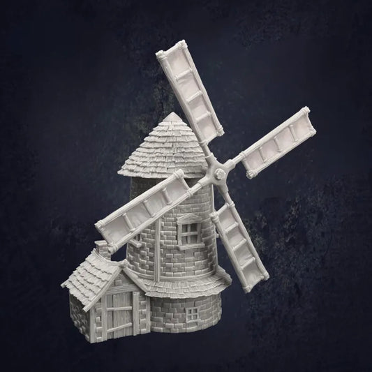 Windmill Dragon Mimic - The Print Tavern D&D RPG Miniature