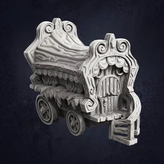 Carnival Wagon - The Print Tavern D&D RPG Miniature