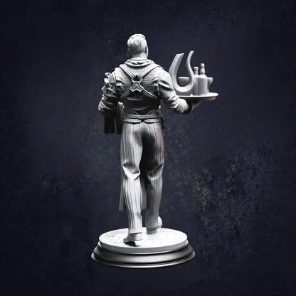 Vampire Butler Aimar - The Print Tavern D&D RPG Miniature