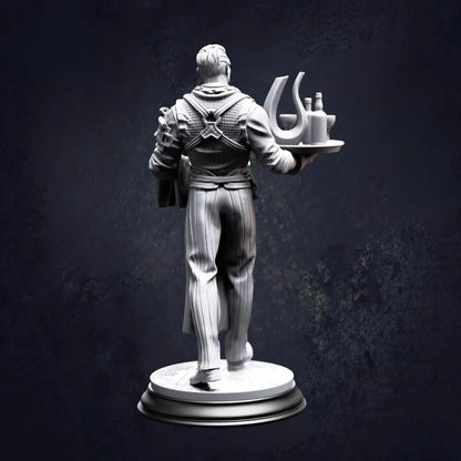 Vampire Butler Aimar - The Print Tavern D&D RPG Miniature