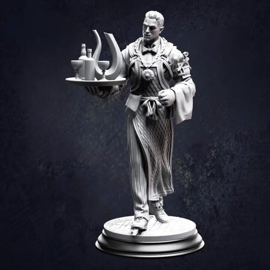Vampire Butler Aimar - The Print Tavern D&D RPG Miniature
