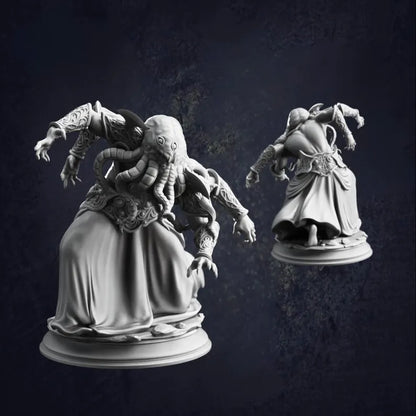 Ascended Mind Flayers - The Print Tavern D&D RPG Miniature