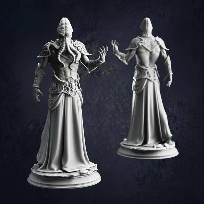 Ascended Mind Flayers - The Print Tavern D&D RPG Miniature