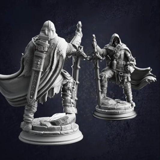 Revenant Ranger Ator - The Print Tavern D&D RPG Miniature