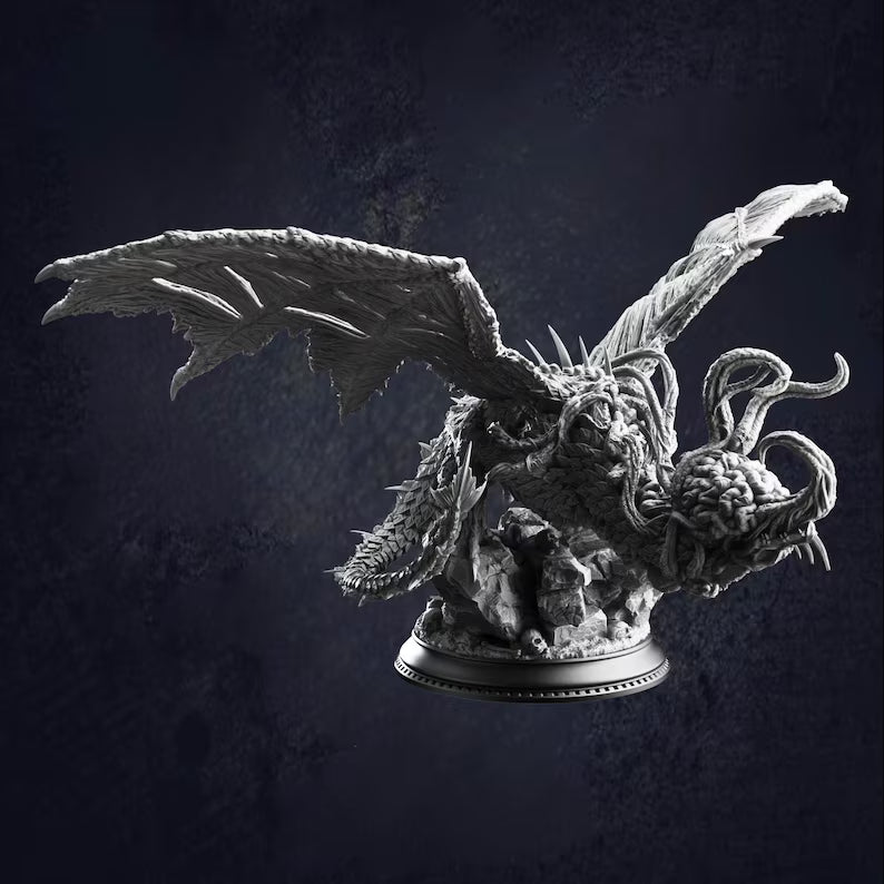 Midorius Reborn Dragon - The Print Tavern D&D RPG Miniature