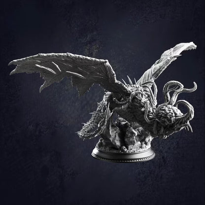 Midorius Reborn Dragon - The Print Tavern D&D RPG Miniature