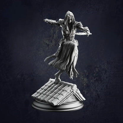Psionic Rogue Karena - The Print Tavern D&D RPG Miniature