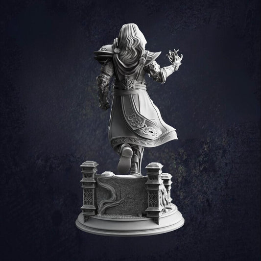 Psionic Mage Orthis - The Print Tavern D&D RPG Miniature