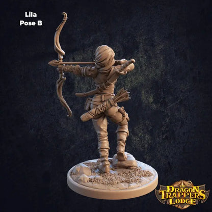 Female Archer: Lila - The Print Tavern
