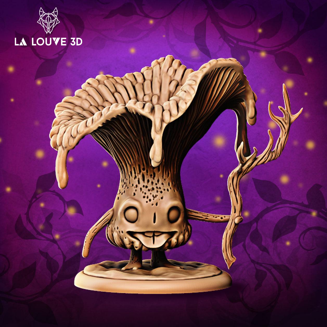 Druid Myconid Wizard Chanterelle